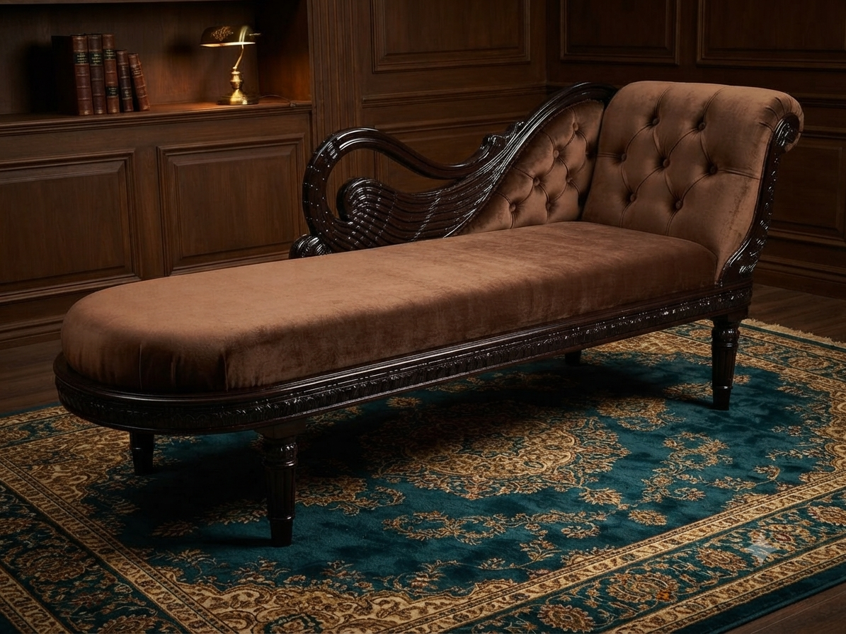 Midnight Velvet Lounge Diwan